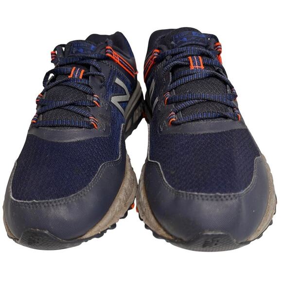 New Balance 410v6 Trail Navy Blue Orange Men Sz 10.5 D Shoes AT Tread Gorpcore - Picture 11 of 16